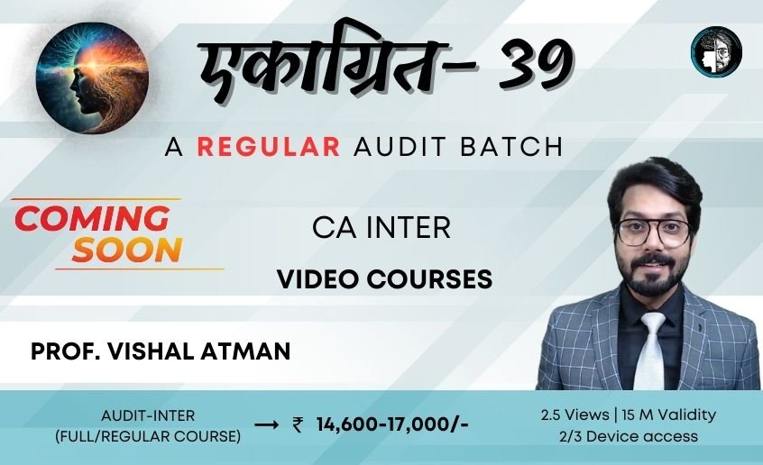 CA inter audit course