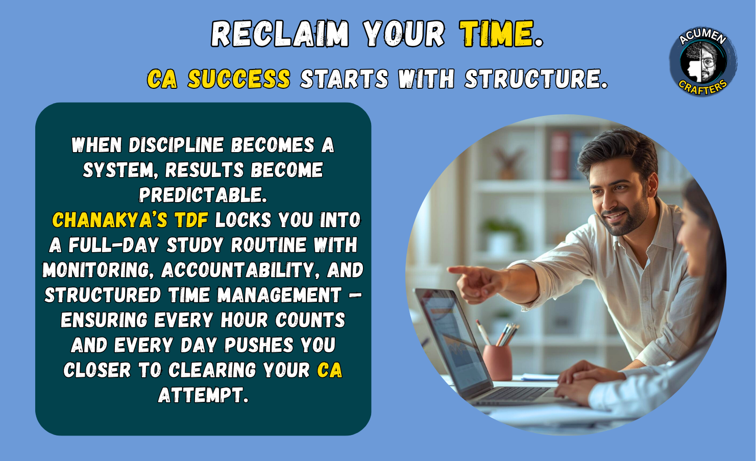 Reclaim your time.